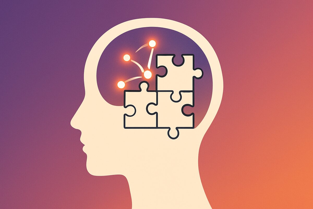 Brain with neural connections - Active Recall illustration